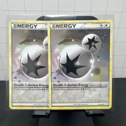 Double Colorless Energy 103/123 Uncommon HeartGold SoulSilver Pokemon Card - Image 1