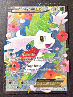Shaymin EX RC21/RC25 Legendary Treasures Radiant Pokemon Card Holo FA Rare HP - Image 1