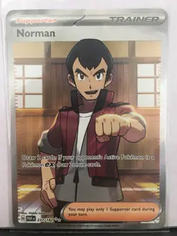 Norman 237/182 Full Art Trainer Near Mint Condition Card! Read Description! - Image 1