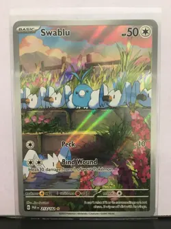 Swablu 213/182 Full Art Secret Rare Near Mint Condition Card! Read Description! - Image 1