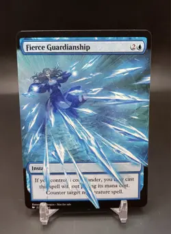 Custom Game Card-Fierce Guardianship-LP Condition - Image 1