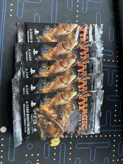 5 Magic the Gathering 2014 DOTP PS3 6-Card Booster Pack Sealed - Image 1