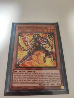 AMDE-EN001 Rescue-ACE Impulse :: Super Rare 1st Edition Mint YuGiOh Card - Image 1