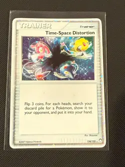 Time-Space Distortion 124/123 Holo Rare Mysterious Treasures Pokemon Card - Image 1