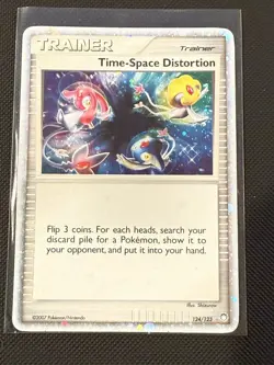 Time-Space Distortion 124/123 Holo Rare Mysterious Treasures Pokemon Card - Image 1