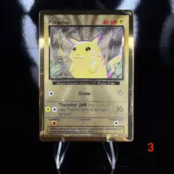 Pikachu - (Celebrations Metal Card) 058/102 Miscellaneous Cards & Products Holo - Image 1