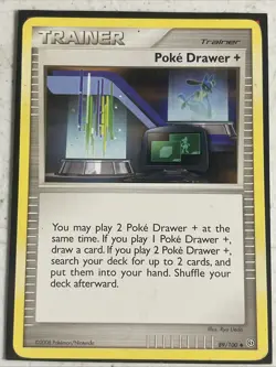 Poke Drawer + 89/100 Stormfront Regular - Pokemon Card - Image 1