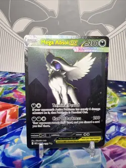 Pokemon MEGA ABSOL EX 180/132 Mega Evolution SPECIAL ILLUSTRATION RARE - Card A - Image 1