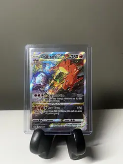 Pokemon TCG Charizard VSTAR SWSH262 Holo Black Star Promo Card - Image 1