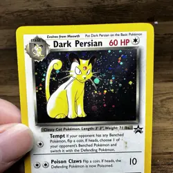 Dark Persian 17 Holo Black Star Promo WOTC Pokemon Card - Image 2