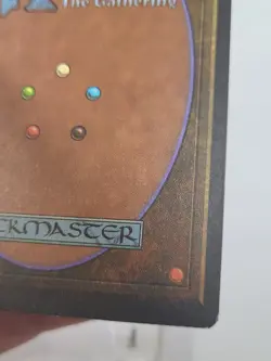 MTG - Glacial Chasm - Land - Ice Age - miscut/off Center - magic the gathering - Image 4