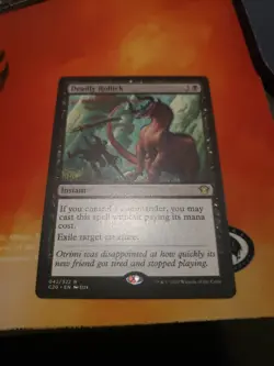 MTG Deadly Rollick Commander 2020 042/322 Regular Rare NM - Image 1