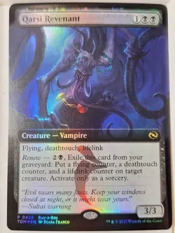 Qarsi Revenant - FOIL - Buy-a-Box Promo - Magic the Gathering MTG Nice! - Image 1