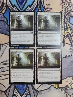 4x Radiant Fountain - NM/LP Mixed Sets C21 IMA M21 MTG Magic - Image 1