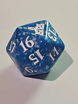 MTG Spindown Die: Rivals of Ixalan - White on Blue Magic the Gathering - Image 2
