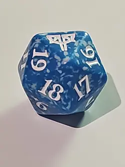 MTG Spindown Die: Rivals of Ixalan - White on Blue Magic the Gathering - Image 3