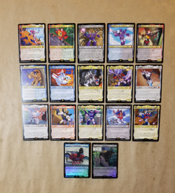 MTG BRO BOT Transformers 15 Card Non-Foil Set w/ Ravage & Laserbeak Token (LP) - Image 1