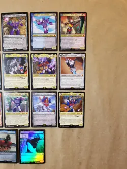 MTG BRO BOT Transformers 15 Card Non-Foil Set w/ Ravage & Laserbeak Token (LP) - Image 4