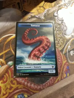 Tentacle Token MTG Theros Beyond Death - Pack Fresh - - Image 1