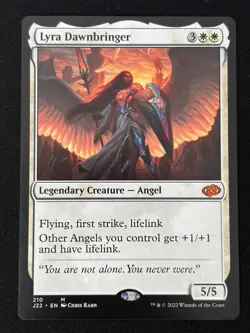 1x MTG Lyra Dawnbringer - Jumpstart 2022 (J22) #210 - Magic the Gathering - Image 1