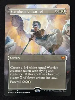 1x MTG Starnheim Unleashed (Borderless) - Kaldheim (KHM) #294 - Magic - Image 3