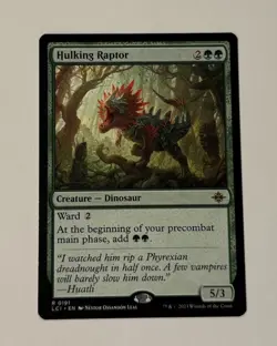 MTG Hulking Raptor - The Lost Caverns of Ixalan LP - Image 1