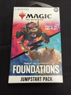 MTG Foundations Jumpstart Pack - 2 Boosters - Sealed - Image 1