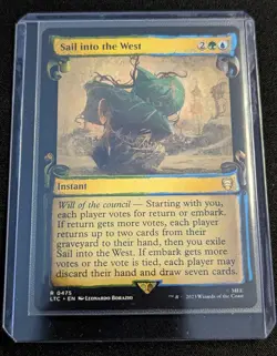 MTG - Sail into the West (Showcase Scrolls) - The Lord of the Rings: SE - Image 2