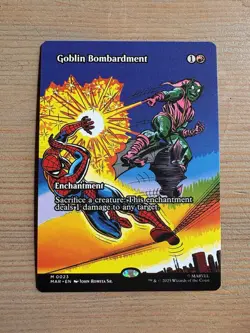 Goblin Bombardment - 23 - MTG: Marvel’s Spider-Man - Borderless - Regular - Image 1
