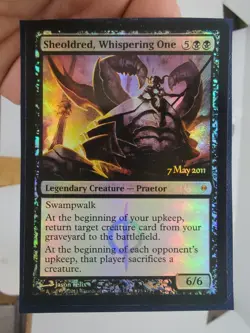 Sheoldred, Whispering One Prerelease Promo NM Small Seller 💌 Fast Free Shipping - Image 2
