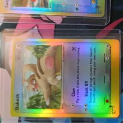 Pokemon TCG E-reader Reverse Holo Slakoth & Corphish NM Plus 7 vintage cards - Image 4