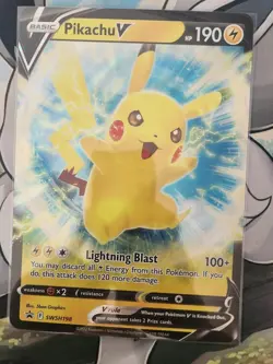 NM- Pokemon TCG Jumbo Cardboard Lot Lot! 9 Jumbo Cards incl Morpeko Vunion/Pik V - Image 4