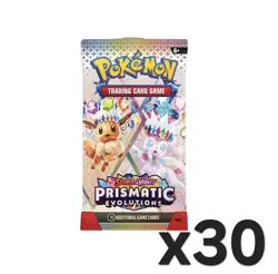 Lot of 30 Prismatic Evolutions Booster Packs - Pokemon TCG - New SEALED - Image 1