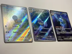 Pokemon Squirtle, Wartortle, and Blastoise Set Scarlet & Violet 151 NM - Image 2
