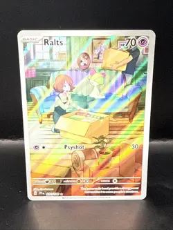 Pokemon Ralts 211/198 Sv01: Scarlet & Violet Base Set Holo Illustration Rare - Image 2