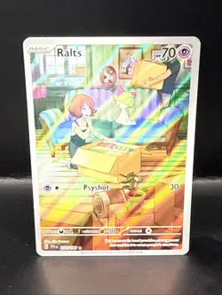 Pokemon Ralts 211/198 Sv01: Scarlet & Violet Base Set Holo Illustration Rare - Image 3
