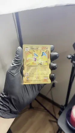 2021 Pokemon Celebrations Ultra Premium Coll CHARIZARD Gold Metal #4 - Image 2