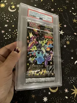 2020 Pokemon Japanese Shiny Star V Booster Foil Pack PSA 10 GEM MINT - Image 3