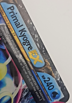 Primal Kyogre EX MEGA (55/160) - Primal Clash Holo Rare 2014 Pokemon Card - Image 2
