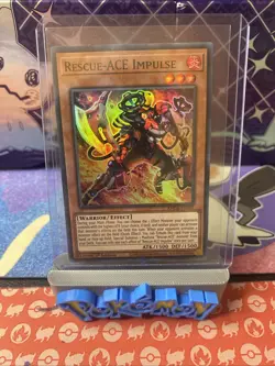 Yu-Gi-Oh! Rescue-ACE Impulse 1st Edition Super Rare AMDE-EN001 - Image 1
