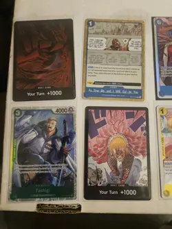 One Piece Card 8 Card Lot Boa Hancock Sr, Tashigi Sr + More Nm Condition - Image 2