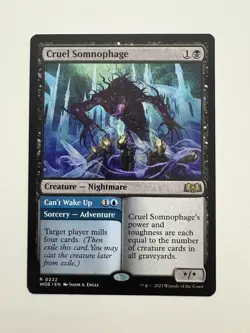 Cruel Somnophage MTG Magic the Gathering Card NM Near Mint WOE - Image 1