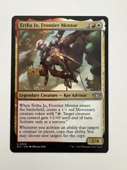 Ertha Jo Frontier Mentor MTG Magic the Gathering Card NM Near Mint OTJ - Image 1