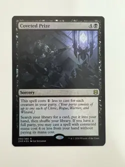 Coveted Prize Foil MTG Magic the Gathering Card NM Near Mint ZNR - Image 1
