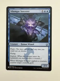 Silumgar Sorcerer MTG Magic the Gathering Card NM Near Mint DTK - Image 1