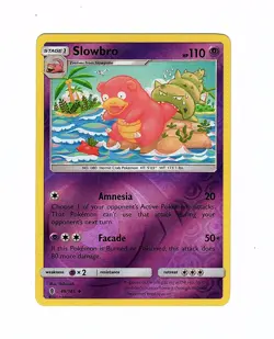 Slowbro 49/145 Sm-Guardians Rising Reverse Holo - Pokemon Card - Image 1