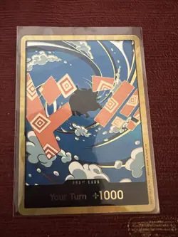 DON!! Card Jinbe Gold - One Piece TCG PRB-02 The Best Vol. 2 Gold Foil EN NM - Image 1