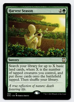 Harvest Season [065] KHC Rare Non-Foil [MTG Card English] - Image 1