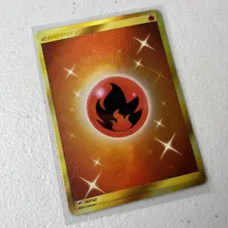 Fire Energy 167/147 Secret Rare Burning Shadows Pokemon Card Near mint - Image 2