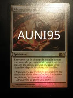 mtg magic 2013 m13 Faith's Reward FOIL FRENCH vf fr recompense de la foi - Image 1